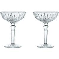 Duo Coupe Cocktail Champagne en cristal collection Noblesse 