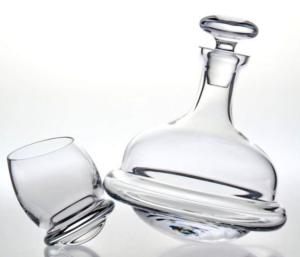Carafe à vin culbuto en cristal 