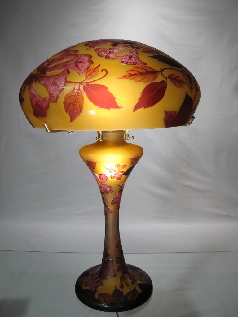 lampes galle - lampe type gallé