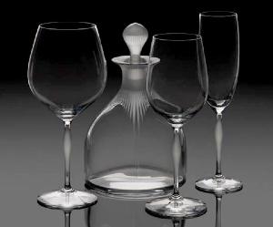 100 points Cristal Lalique Coffret Coupes à champagne
