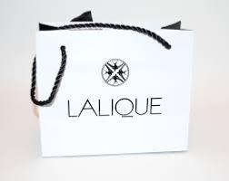 Bague Hirondelles Cristal Lalique Onyx