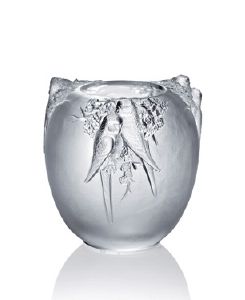 Vase Lalique Perruches