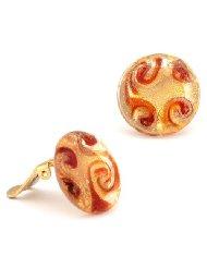 Boucles d' oreilles Murano Clips Antica Murrina collection Aida