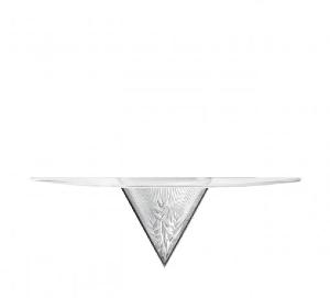 Console Lumineuse Cristal Lalique Héliconia