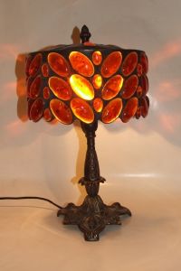lampe en ambre 