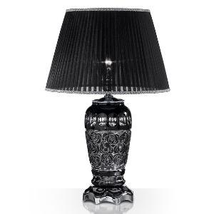 Lampe Cristal Noir Possoni collection 7013
