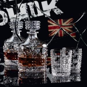 Carafe et 2 verres whisky Collection Punk