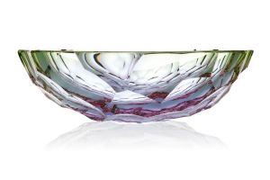 Coupe Cristal Moser Stones reseda et alexandrite