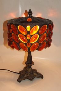 lampe en ambre 