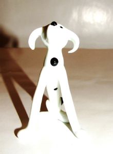 Dalmatien miniature en cristal mat