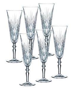 Verres en cristal collection Palais coffret de 6.