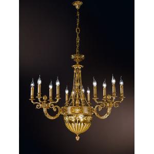 Collection Lustre Cristal Ambre luxe 430 Possoni 