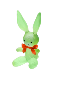 Lapin Pinpin Cristal Daum par Serge Mansau 