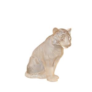  Tigre assis Lalique petit modèle