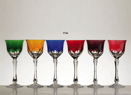 verre a vin en couleur