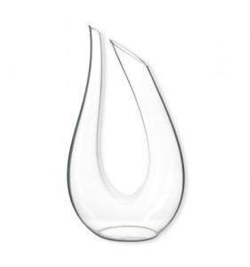 Carafe à décanter vin forme harpe 