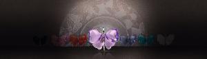 Pendentif Papillon Cristal Lalique 