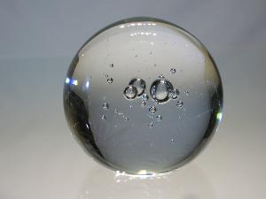 Sulfure Transparente petites bulles 7 cm