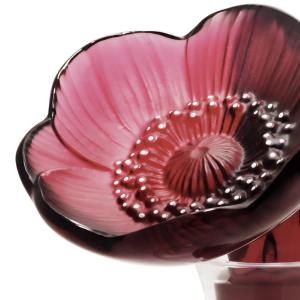 Carafe Cristal Lalique Bouchon 2 Anémones 