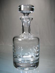 Carafe whisky Cristal Ecologique Ronde