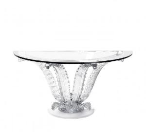 Console Cristal Lalique modele Cactus