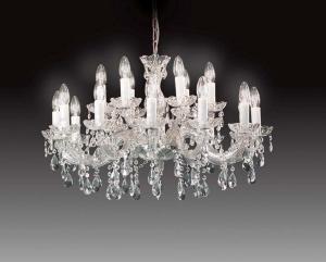 Lustre Chandelier Murano Voltolina Collection Vienna Plus