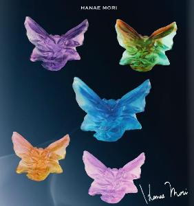 Papillon petit modele Daum Art par Hanae Mori