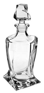 Carafe à Whisky Cristal de Bohème Quadra , utilisé dans la série LUCIFER