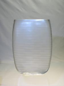 Vase Vagues blanches opaque 