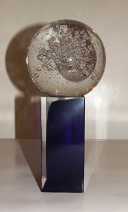 Trophée globe Murano