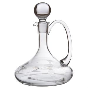 Carafe à décanter capitaine taillée grappe de raisin