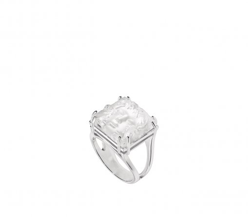 Bague Arethuse Cristal Lalique Argent 925