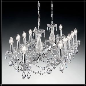 Lustre Cristal Murano Voltolina Collection Graz