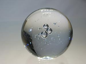 Sulfure Transparente petites bulles 7 cm
