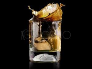 Coffret Cadeau Whisky Cristal Ballon Football 