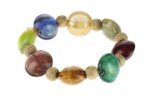 Bracelet Antica Murrina Manuela Monture Vermeil