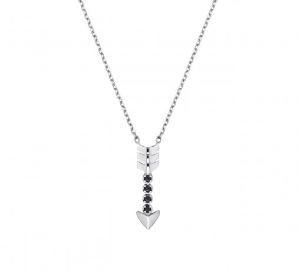 Pendentif Fleche d' Eros Cristal Lalique 