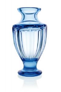 Vase Cristal Moser Aida aquamarine bleu
