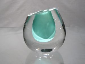 Petit Vase Epais Couleur Murano 