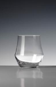 Verres en cristal unis large et plat   coffret de 6