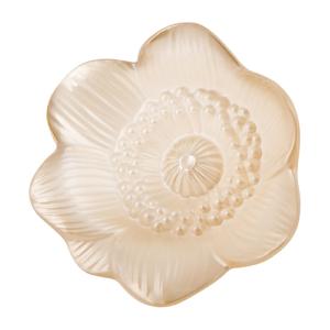 Motif Fleur Anémone Lalique Cristal 