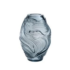 Vase Lalique Poissons Combattants MM couleurs