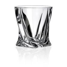Verres à Whisky Cristal de Bohème Quadra , utilisé dans la série LUCIFER