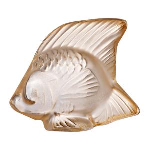 Poisson Lalique Lustré Or nouveauté 