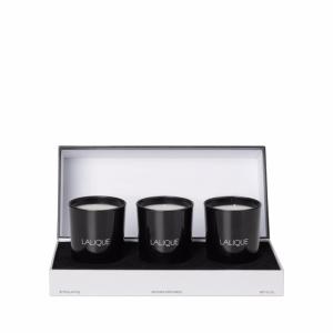 Coffret  3 Bougies Parfumées Secret d'Asie Lalique 
