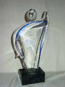 Trophée personnage Murano