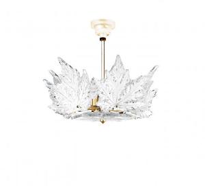 Lustre Cristal Lalique Champs Elysees 1 rang