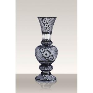 Vase 3 pieces Cristal de Paris Empire 98 cm 