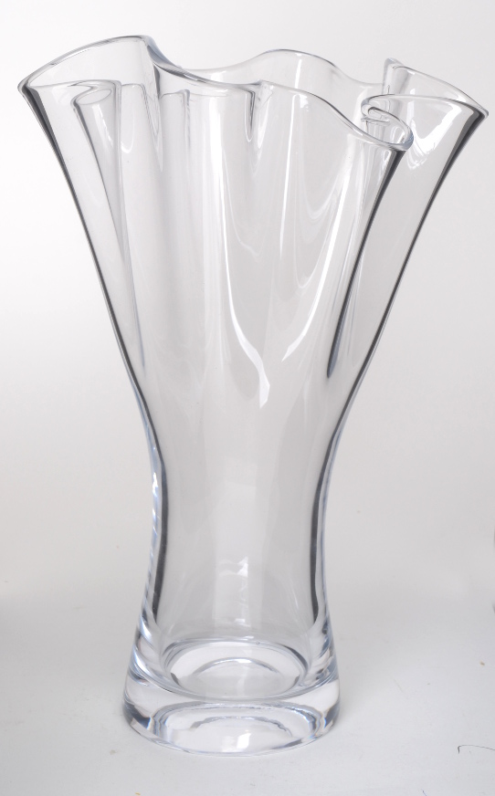 Vase Eventail Transparent affiné