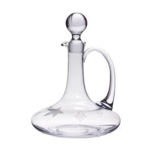 Carafe à décanter capitaine taillée grappe de raisin